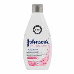 جونسون - سائل استحمام مضاد للبكتيريا بزهر اللوز 400 مل