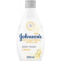 جونسون - غسول الجسم المضاد للبكتيريا بالليمون 250 مل