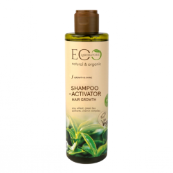 ايكو - شامبو لتنشيط نمو الشعر بخلاصة الشاي الأخضر والفيتامينات 250مل